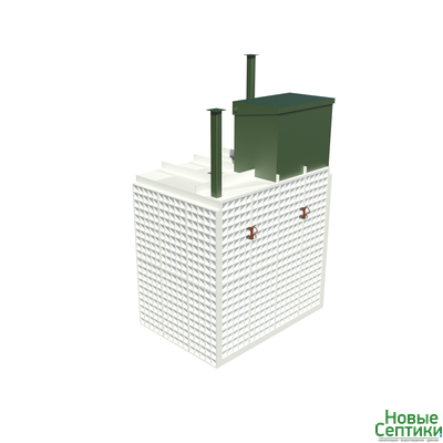 Погреб пластиковый ПП 2 c грузоподъемным механизмом