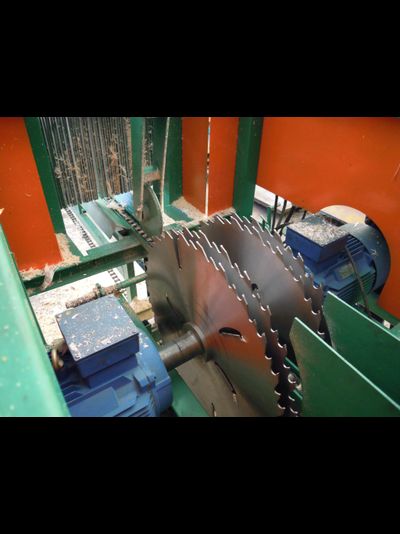 Станок для тонкомера Триумф С750 (2*18,5 кВт)/Станок брусующий "СИЛ-750М"(2*18,5 кВт)