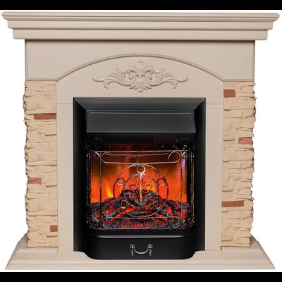 Электрокамин Neapolis WT с очагом Majestic