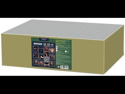 Батарея салютов КАРЕЛИЯ БСП0210018 PIROFF | Neva-Salut.com