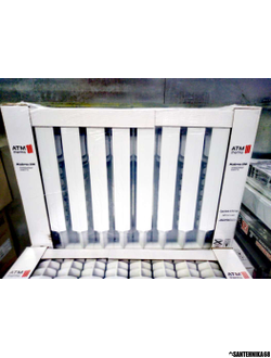 Алюминиевые радиаторы ATM Thermo Moderno 500/80 4 6 8 10 12 секций