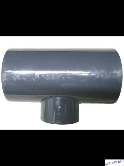 Тройник ПВХ клеевой понижающий 90° 90 х 63 мм