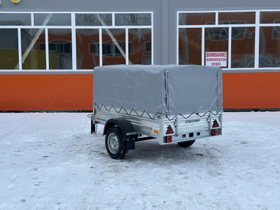 Прицеп «Спутник Expert» (2155х1300х330) оцинкованная рама, без подрамника ХИТ ПРОДАЖ!!!