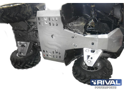 Защита ATV Rival 444.6716.1 для STELS 400 Hunter 2013- (Алюминий) (930*630*160)