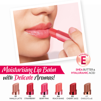 GOLDEN ROSE Тинт- бальзам для губ Glow Kiss Tinted Lip Balm, Peach Shake, №04