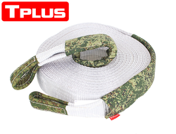 Динамический строп (рывковый) 14 т 6 м серия "Туризм" для авто массой от 2500 до 4000кг, Tplus