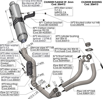 Выхлопная система LeoVince LV ONE EVO 14273E