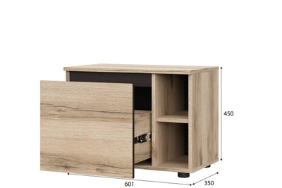 "Берген" Тумба прикроватная