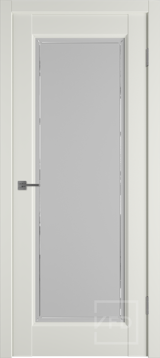 Дверь ПО EMALEX Elegant 1 midwhite crystal cloud