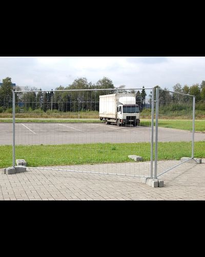 Ограждение ЕВРО-3 переносное для стройплощадки ширина 3,45м