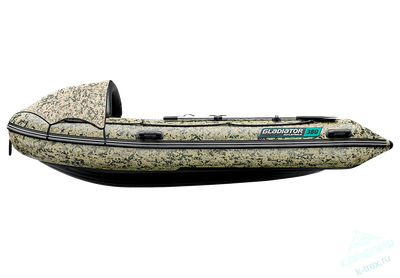 Лодка ПВХ Gladiator AirPro E380Pro НДНД Camo