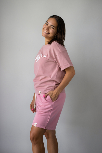 Женский костюм розовый "Дари"