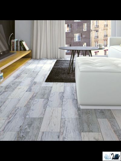 Плитка из керамогранита Belani Монреаль GP голубой 59,4 х 14,7 см Береза керамика