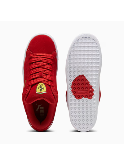 Puma Scuderia Ferrari Suede XL Rosso Corsa White
