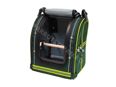 Сумка-переноска для средних попугаев (квакер, пиррура, сенегал, конго, корелла, розелла, ожереловый...)