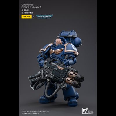 Примарис Эрадикатор Ультрамаринов (Warhammer 40k) - КОЛЛЕКЦИОННАЯ ФИГУРКА 1/18 Ultramarines Primaris Eradicator2 (JT3532) - JOYTOY