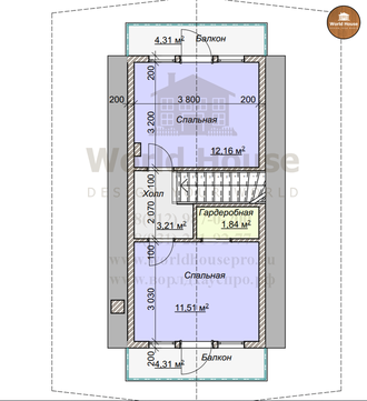 Проект дома - шалаша.