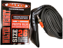 Камера Maxxis Welter Weight, 26x2.20/2.50”, Presta, 0,9 мм, IB67705900