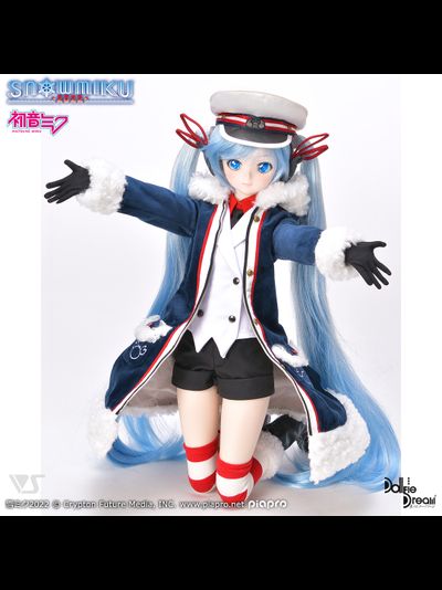 Одежда для куклы Мику Хацунэ (Cloth Dollfie Dream Hatsune Miku Snow 2022 Grand Voyage)