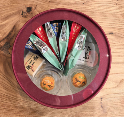 Набор №5 китайского чая и стеклянные пиалы