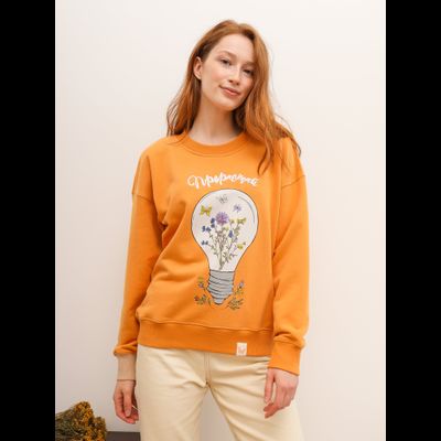 ЖЕНСКИЙ СВИТШОТ "ЦВЕТОЧНАЯ ИДЕЯ"