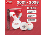 DHS DJ40+ 3*** WTT ITTF 6 Balls (seam)