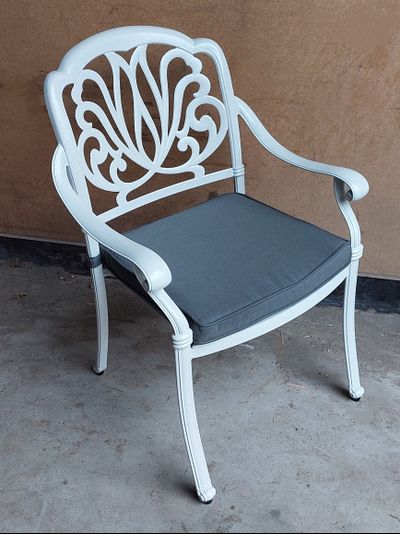 Белая обеденная группа Anabel VI