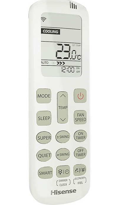 Кондиционер Hisense Zoom AS-07UW4RYRKB00 WI-FI