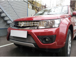 Защита радиатора Suzuki Grand Vitara 2012- chrome