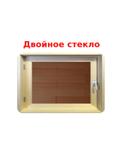Окно 30*40 см Липа (двойное стекло)