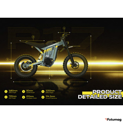 Электромотоцикл питбайк Coswheel R17
