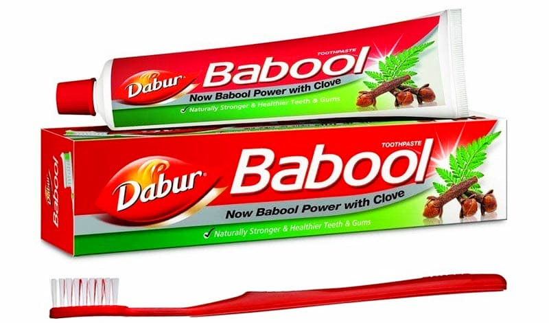 Зубная паста Babool с ГВОЗДИКОЙ Dabur (Индия)
