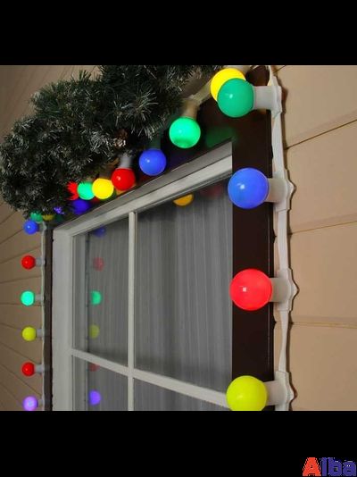 Белт-лайт метражом 2-жильный, 20 см, черный