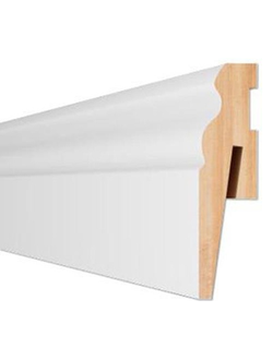 Плинтус Paint it напольный белый МР0601 60х15мм