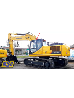 Стекло дверное верхнее на LiuGong 933е