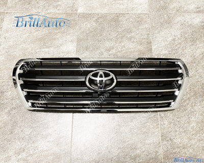 Решетка радиатора Toyota Land Cruiser 200 2007-2015 Brownstone ПОД КАМЕРУ