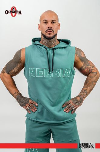 ФУТБОЛКА С КАПЮШОНОМ  SLEEVELESS HOODIE SWEATSHIRT IRON BEAST 71008