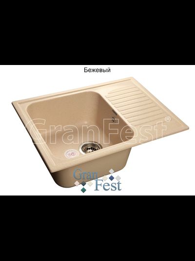 Керамическая мойка Granfest Гранфест GF-S645L реверсивная 1 секционная мойка