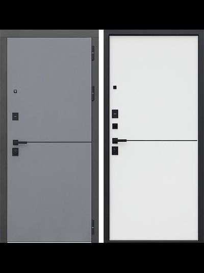 Дверь входная Бриг с молдингом