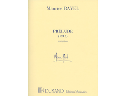 Ravel. Prelude pour piano