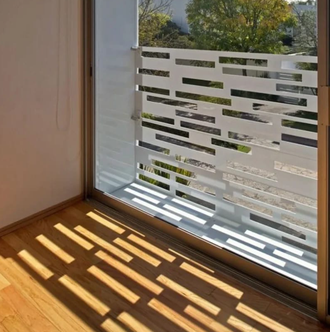 Декоративная панель из металла - Полосы