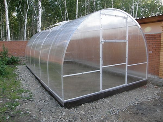 Теплица Польза-3 Эко Лайт Полимер, 3х8 м