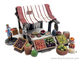 Vegetable market stall v.2 (PAINTED)