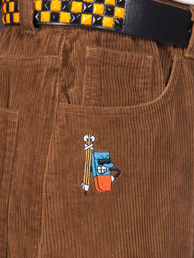 Джинсы Beekt Baggy Velvet Sand