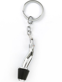 Брелок «ФИЛЬТР», металл, хром/чёрный
