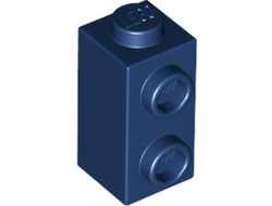 Brick, Modified 1 x 1 x 1 2/3 with Studs on Side, Dark Blue (32952 / 6253883)