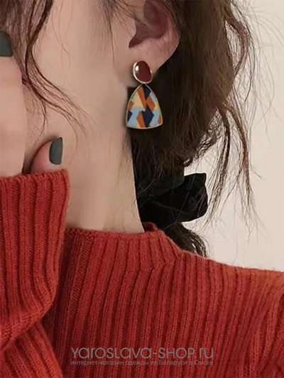 Абстрактные цветные клипсы