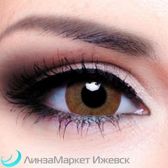 Цветные контактные линзы Hera Vogue Brown в ЛинзаМаркет Ижевск
