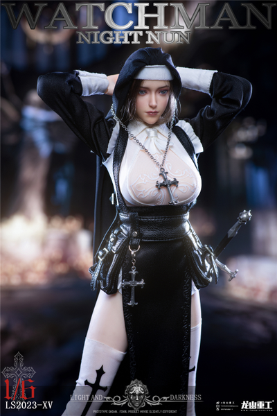 Боевая монахиня Елена - Коллекционная фигурка 1/6 SCALE The First Play of 'Redemption of the Night' Elena (LS2023-XV-A) - Longshan