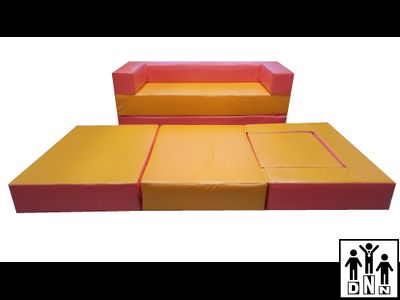 Детская игровая мебель Малыш желтый / оранжевый DNN